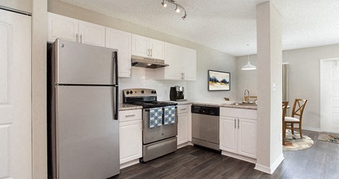 Beautifully designed kitchen inside your apartment home at The Reserves of Melbourne in Melbourne, FL